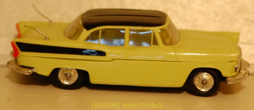1/43 NOREV SIMCA Vedette Chambord 1958 & Caravane Henon CL5712 modèle